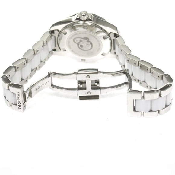TAG HEUER Aqua racer 11P Diamond White Dial Quartz Ladies Watch_ main image 4
